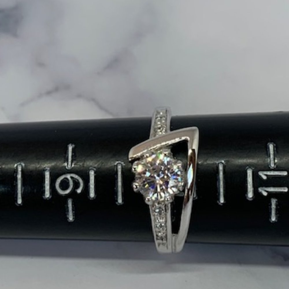 Rs Covenant Sparkling Solitaire Cz Ring View 5